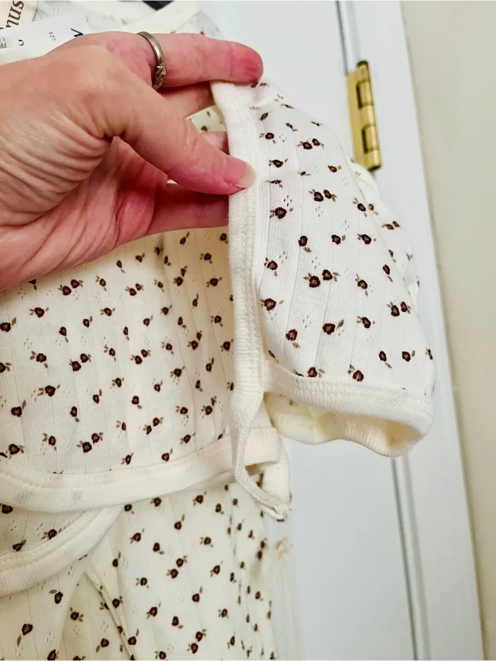 NWT Baby Girl Clothing Lot Organic Jessica Simpson and Pointelle Snug Set